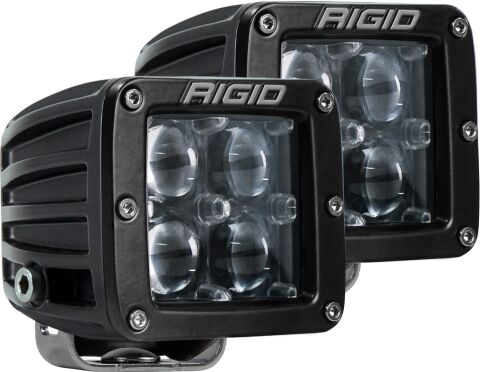 D-Series PRO LED Light, Hyperspot Optic, Surface Mount, Black Housing,&nbsp;Pair