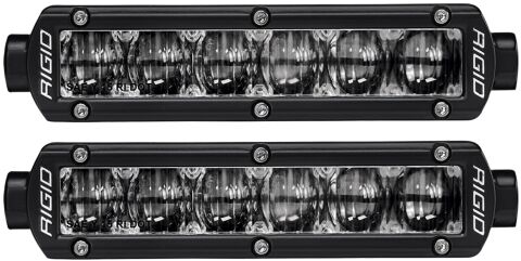 SR-Series DOT/SAE J583 6 Inch White LED Fog Light,&nbsp;PAIR