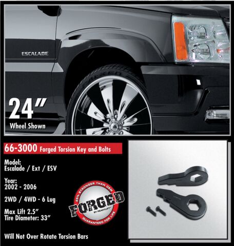 2000-06 CHEV/GMC 1500/TAHOE/SUB/YUKON XL/ESCLADE 2.5'' Front Leveling&nbsp;Kit