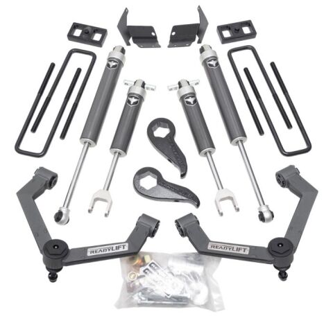 20-25 GM 25/3500HD - 3'' SST Lift Kit w/Fabricated Control Arms And Falcon 1.1 Monotube&nbsp;Shocks