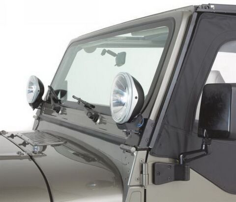 Windshield Hinge Light Brackets
