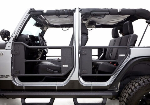 Tube Doors with Netting