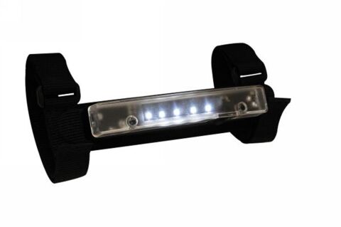 LED Trail Light - with wraparound hook & loop, and&nbsp;magnet