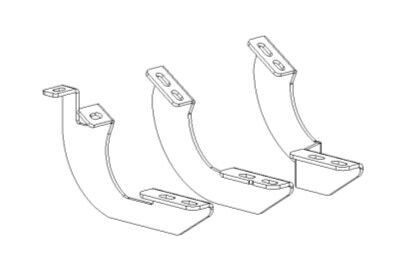 V-Series V3,RB Side Steps and RB Slim Side Steps-MOUNTING BRACKETS