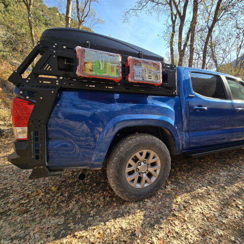 2016-2023 TOYOTA TACOMA SHORT BED SHORT BED OVERLAND DELUXE RACK (3&nbsp;BOXES)