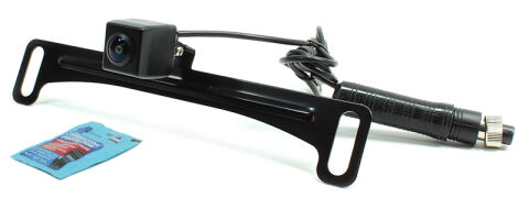 Universal license plate mountable camera with 4-pin HD connector (camera&nbsp;only)