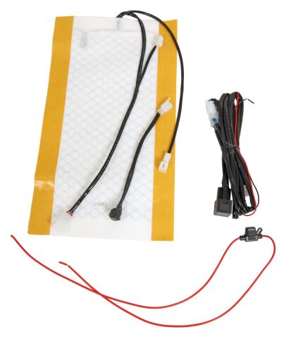 Carbon Fiber Seat Heater (Seat & Back), 3-position Switch (Hi/Off/Low) - Replaces Rostra 250-1870