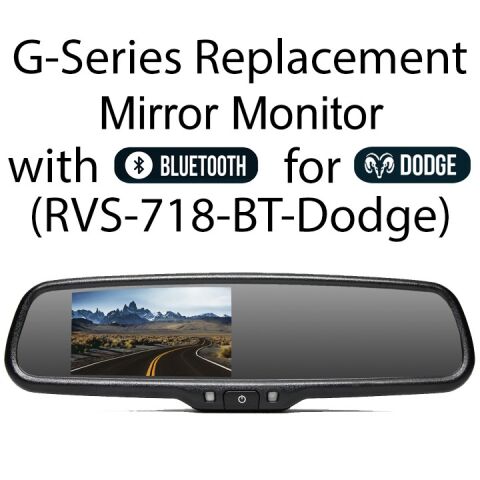 G-Series Replacement Mirror Monitor with Bluetooth For&nbsp;Dodge