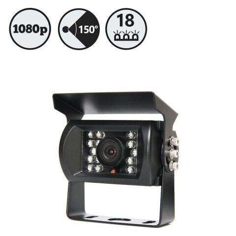 1080P FHD 150° BACKUP CAMERA WITH 18 INFRARED ILLUMINATORS, 66'&nbsp;CABLE