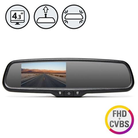 G-SERIES Rear View Replacement Mirror Monitor