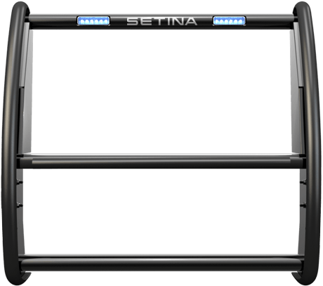 Push Bumper 4 Light Ready with Ion Cut Outs - 2019 Chevy Suburban&nbsp;1500