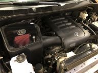 Cold Air Intake For 07-21 Toyota Tundra V8 5.7L Oiled Cotton Cleanable&nbsp;Red
