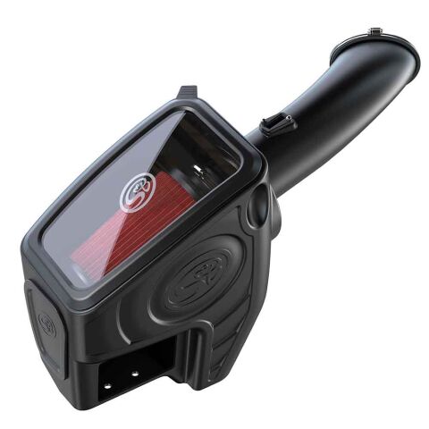 Cold Air Intake For 11-16 Ford F250 F350 V8-6.7L Powerstroke Cotton Cleanable&nbsp;Red