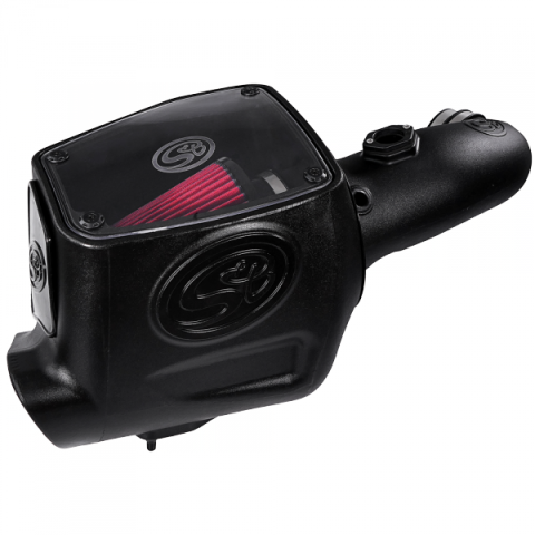 Cold Air Intake For 08-10 Ford F250 F350 V8-6.4L Powerstroke Cotton Cleanable&nbsp;Red