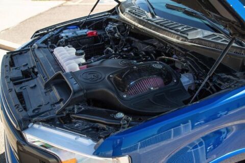 Cold Air Intake for 2018-2023 Ford F-150 5.0L Cotton Cleanable&nbsp;Red