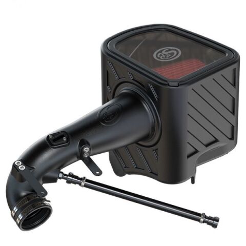 Cold Air Intake for  2020-2023 Silverado/Sierra 2500 & 3500 6.6L Cotton Filter - Cleanable