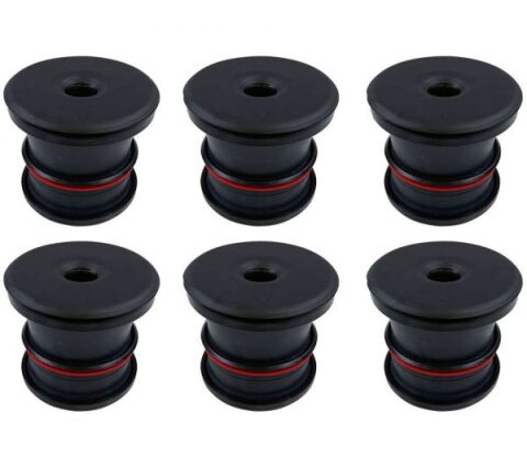 Silicone Body Mount Kit For 08-16 Ford F-250/F-350 Powerstroke 6.4L/6.7L Reg/Extend Cab;6&nbsp;Pc;