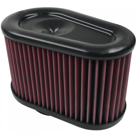 Air Filter For Intake Kits 75-5070 Oiled Cotton Cleanable&nbsp;Red