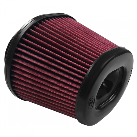 Air Filter For Intake Kits 75-5105,75-5054 Oiled Cotton Cleanable&nbsp;Red