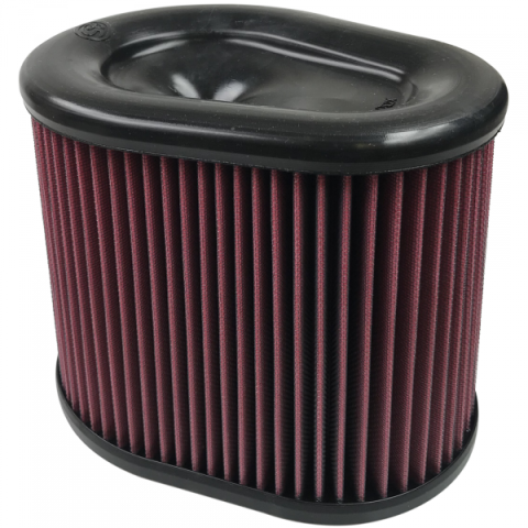 Air Filter For Intake Kits 75-5075 Oiled Cotton Cleanable&nbsp;Red