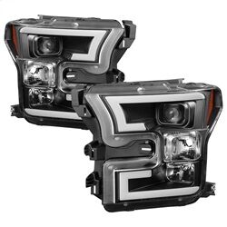 Projector Headlights - Light Bar DRL LED -&nbsp;Black