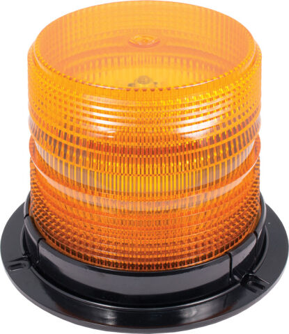 AMBER MEDIUM PROFILE FLEET LED BEACON, PERM&nbsp;MOUNT
