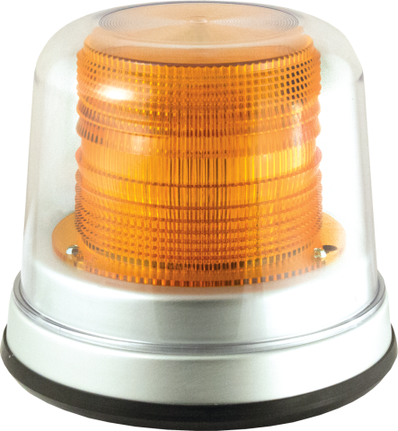AMBER HIGH PROFILE FLEET + LED BEACON PERMANENT&nbsp;MOUNT