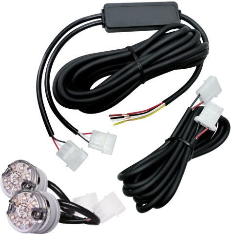 LED KIT IN-LINE UNDERCOVERWHT SPHERICAL 12-24Vdc 10'&nbsp;CBL