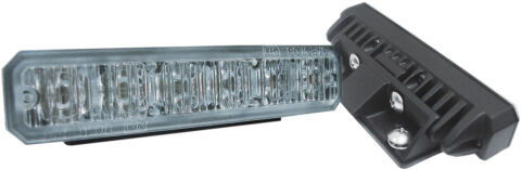 LED 6 AMBER VERSA STAR ADJSTBLBrckt, Blk Bezel, 12-24v,&nbsp;FIV