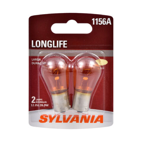 SYLVANIA 1156A Long Life Mini Bulb, 2&nbsp;Pack