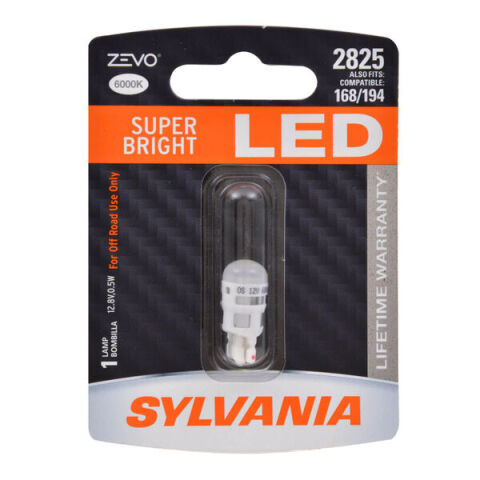 SYLVANIA 2825 WHITE ZEVO LED Mini, 1&nbsp;Pack