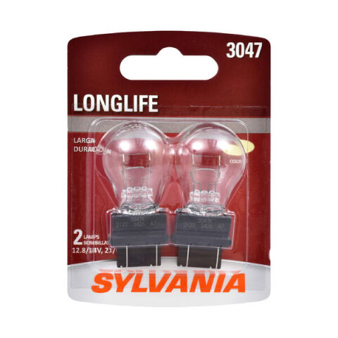 SYLVANIA 3047 Long Life Mini Bulb, 2&nbsp;Pack