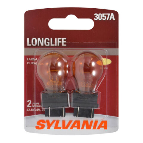 SYLVANIA 3057A Long Life Mini Bulb, 2&nbsp;Pack