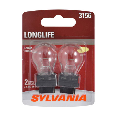 SYLVANIA 3156 Long Life Mini Bulb, 2&nbsp;Pack