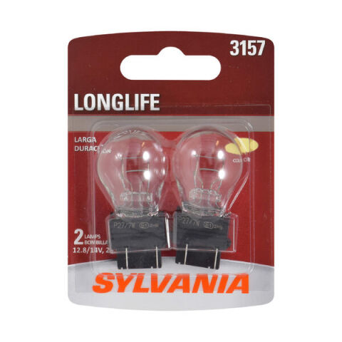 SYLVANIA 3157 Long Life Mini Bulb, 2&nbsp;Pack