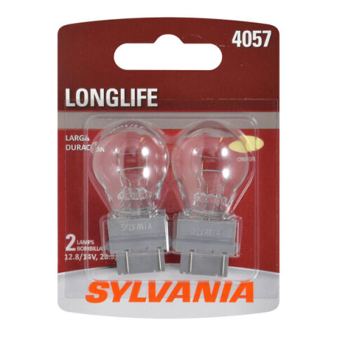 SYLVANIA 4057 Long Life Mini Bulb, 2&nbsp;Pack