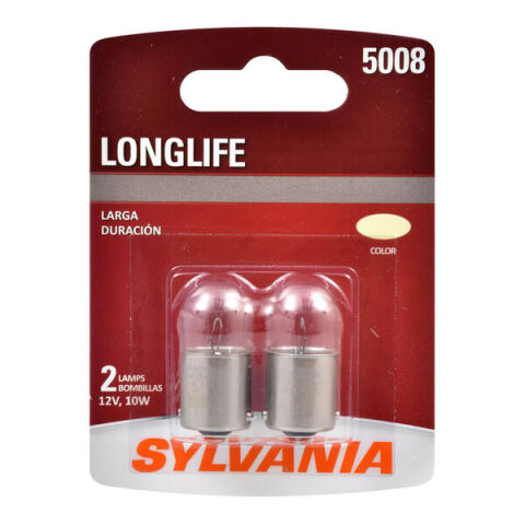 SYLVANIA 5008 Long Life Mini Bulb, 2&nbsp;Pack