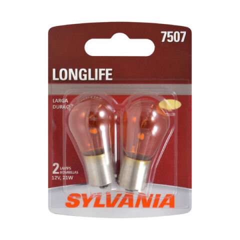 SYLVANIA 7507 Long Life Mini Bulb, 2&nbsp;Pack