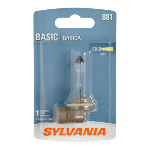 SYLVANIA 881 Basic Fog Bulb, 1&nbsp;Pack