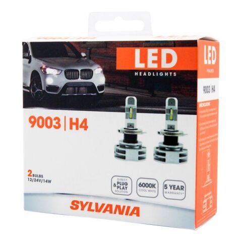 SYLVANIA 9003 ZEVO LED, 2&nbsp;Pack