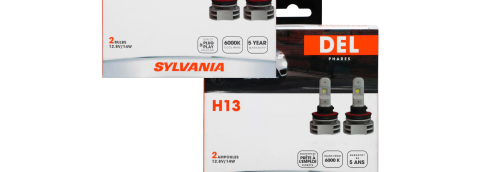 SYLVANIA 9005 ZEVO LED Bulb, 2&nbsp;Pack