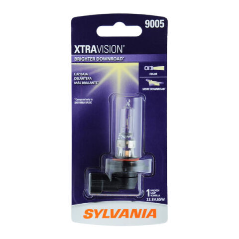 SYLVANIA 9005 XtraVision Halogen Headlight Bulb, 1&nbsp;Pack