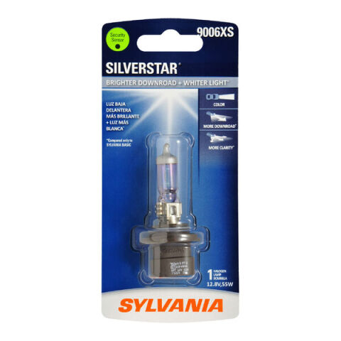SYLVANIA 9006XS SilverStar Halogen Headlight Bulb, 1&nbsp;Pack