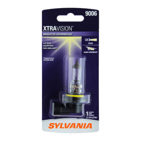 SYLVANIA 9006 XtraVision Halogen Headlight Bulb, 1&nbsp;Pack