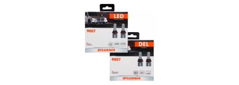 SYLVANIA 9007 ZEVO LED Bulb, 2&nbsp;Pack