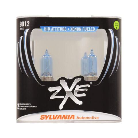 SYLVANIA 9012 SilverStar zXe Halogen Fog Bulb, 2&nbsp;Pack