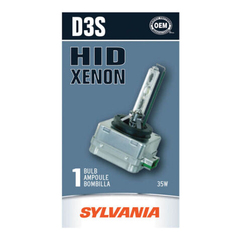 SYLVANIA D3S Basic HID Headlight Bulb, 1&nbsp;Pack