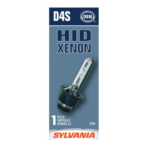 SYLVANIA D4S Basic HID Headlight Bulb, 1&nbsp;Pack