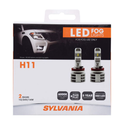 SYLVANIA H11 ZEVO LED, 2&nbsp;Pack