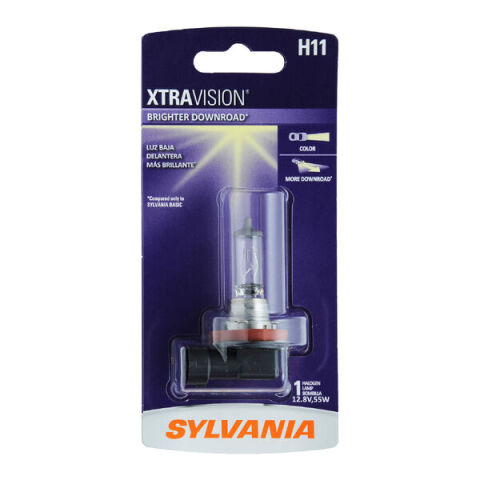 SYLVANIA H11 XtraVision Halogen Headlight Bulb, 1&nbsp;Pack